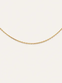 Collar Ana Acero Baño Oro