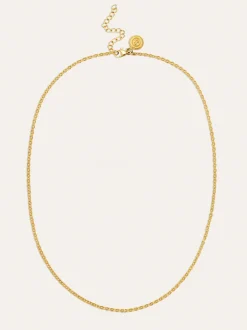 Collar Celestia Acero Baño Oro