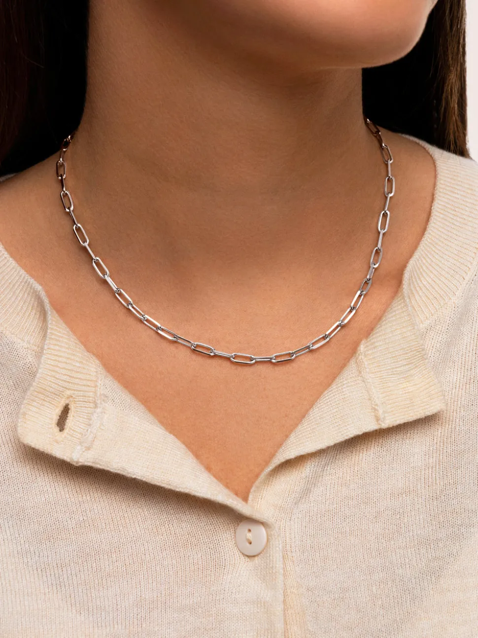 Collar Chic Acero