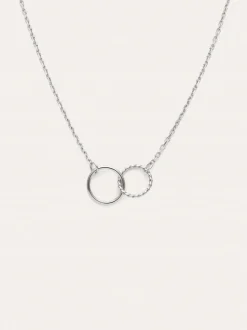 Collar Circles Twist Acero