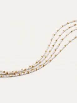 Collar Cleopatra Blanch Acero Baño Oro