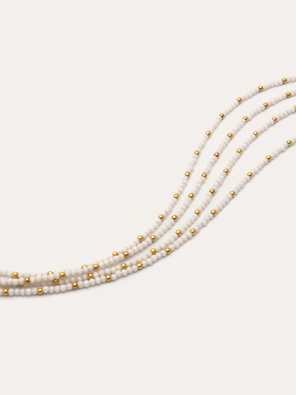 Collar Cleopatra Blanch Acero Baño Oro