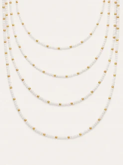 Collar Cleopatra Blanch Acero Baño Oro