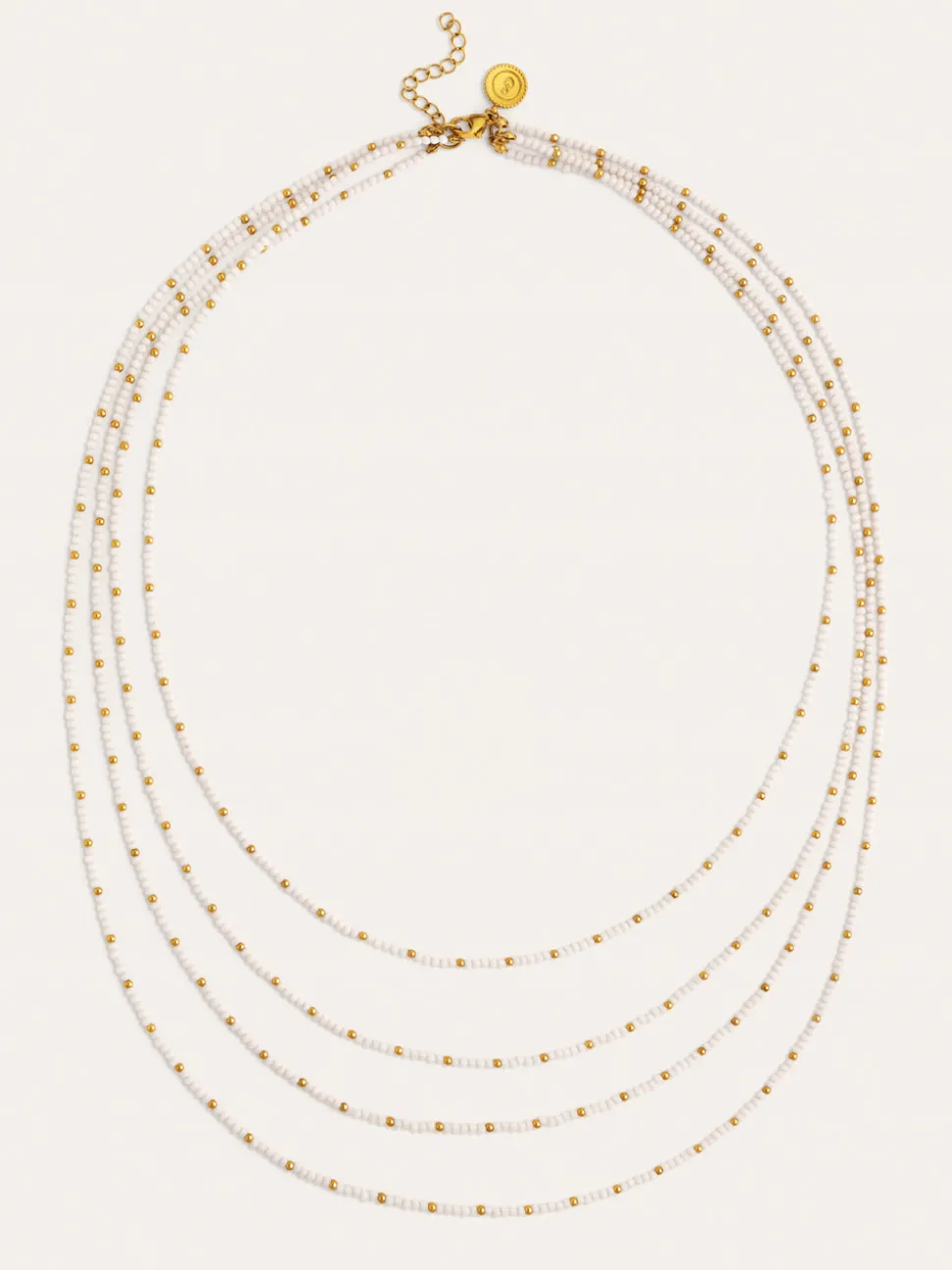 Collar Cleopatra Blanch Acero Baño Oro