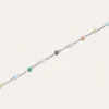 Collar Crystals Colors Acero