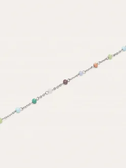Collar Crystals Colors Acero