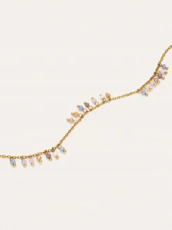 Collar Dancing Daphne Acero Baño Oro