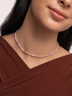 Collar Daphne Acero Baño Oro