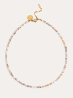 Collar Daphne Acero Baño Oro
