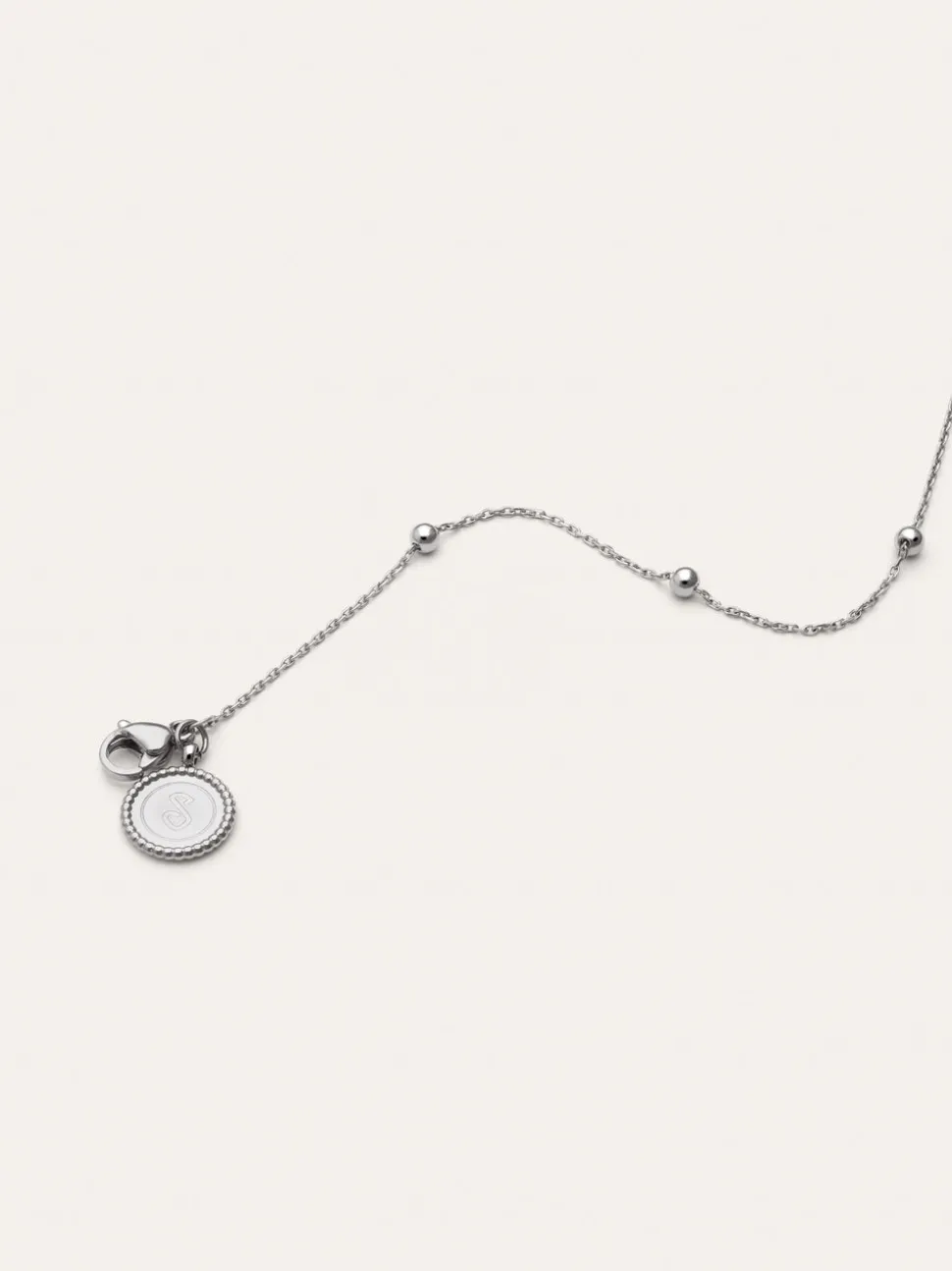 Collar Dots L Acero