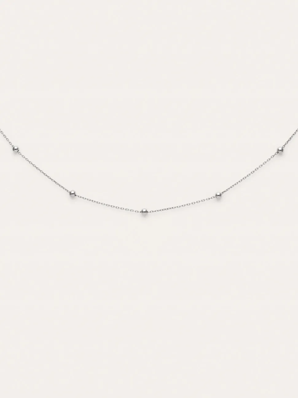 Collar Dots L Acero