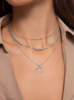Collar Dots Plata