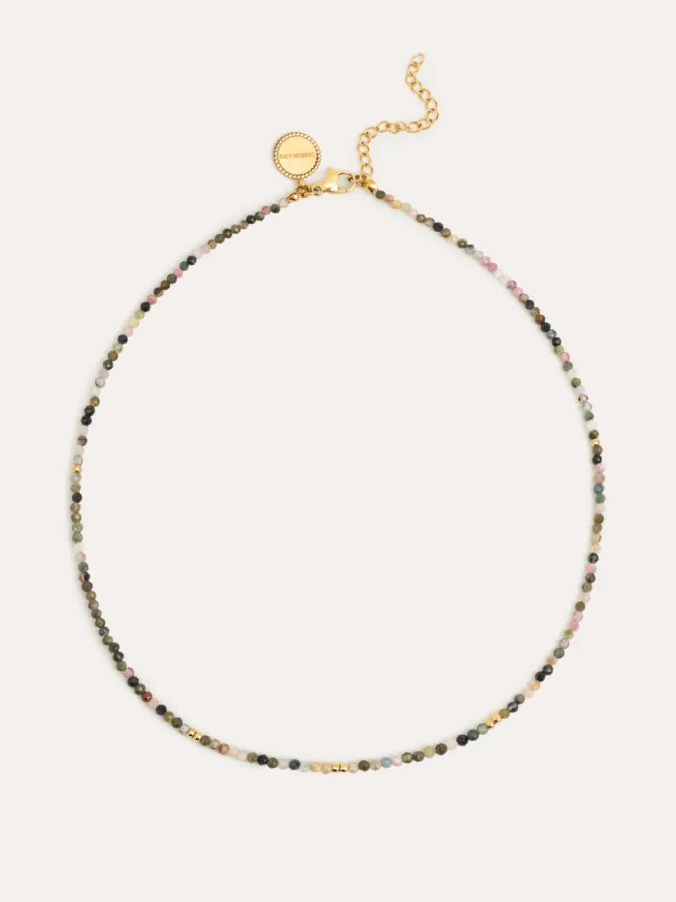 Collar Eloise Acero Baño Oro