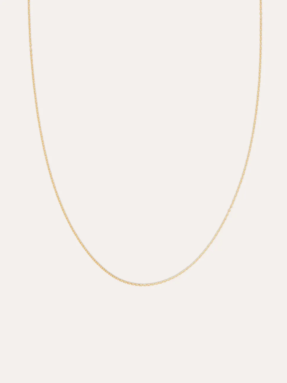 Collar Everything Plata Baño Oro