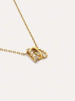Collar Family Acero Baño Oro