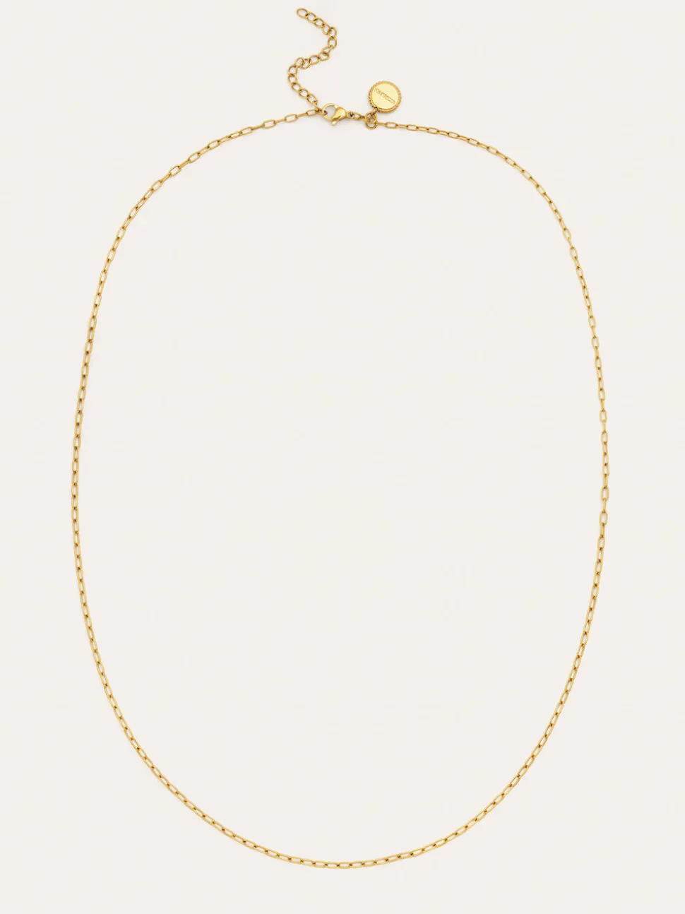 Collar Fine Chic Acero Baño Oro