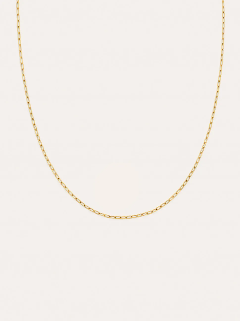 Collar Fine Chic Acero Baño Oro