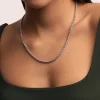Collar Fine Disco Acero
