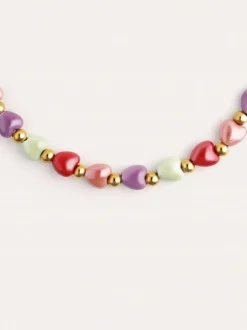 Collar l'Amour à Paris Color Acero Baño Oro
