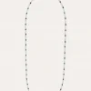 Collar Long Altea Ice Acero Baño Oro