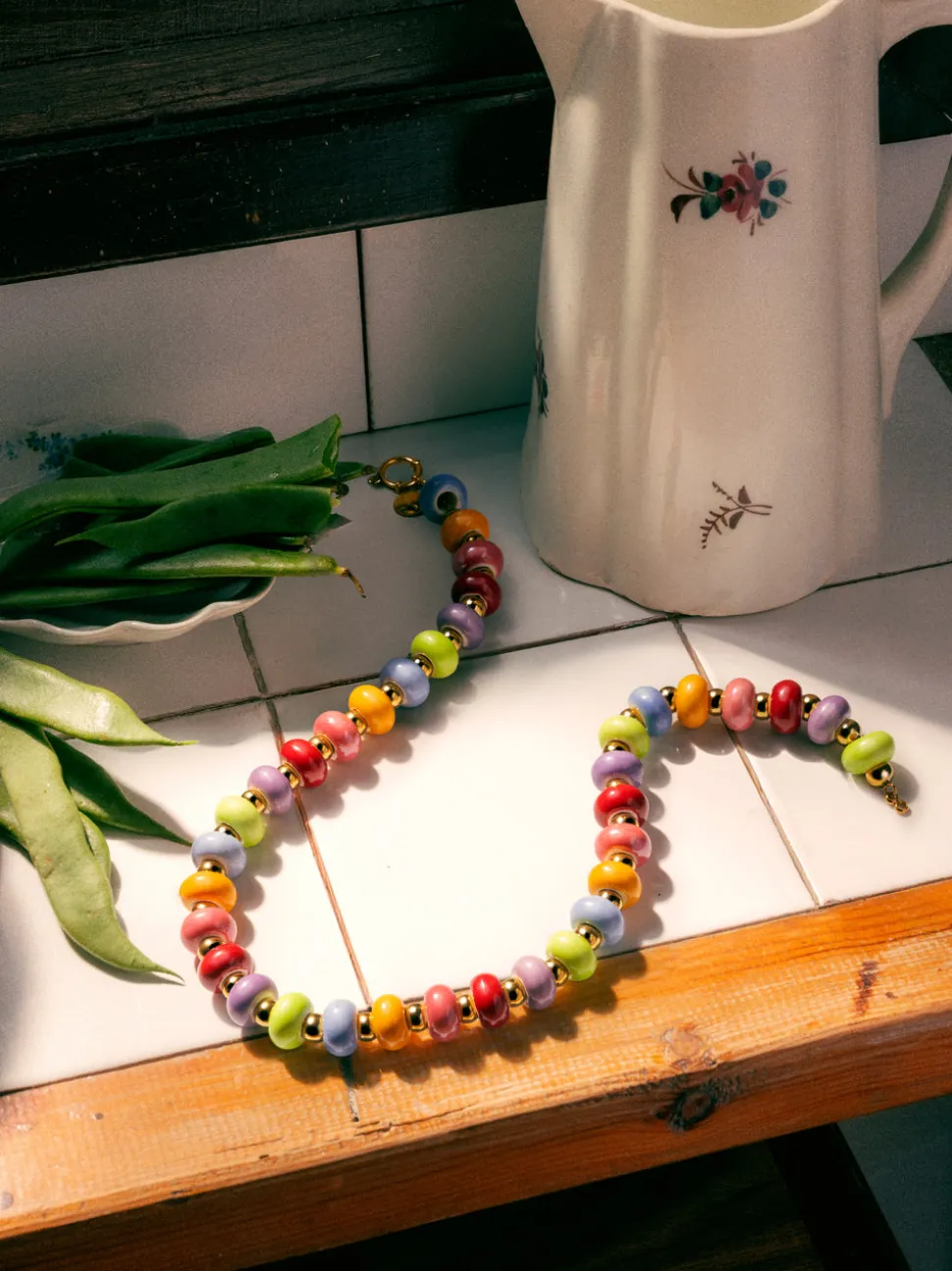 Collar Maxi Frida Acero Baño Oro