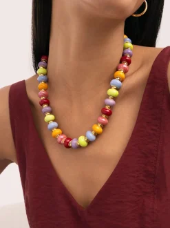 Collar Maxi Frida Acero Baño Oro