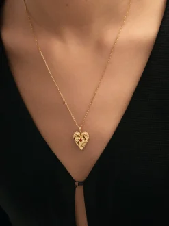 Collar Mini Fine Chic Acero Baño Oro