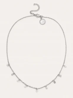 Collar Mini Moons 3mm Acero