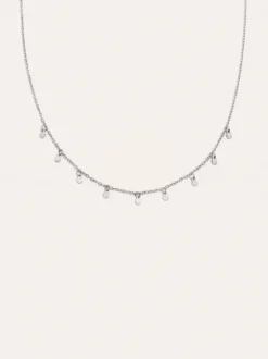 Collar Mini Moons 3mm Acero