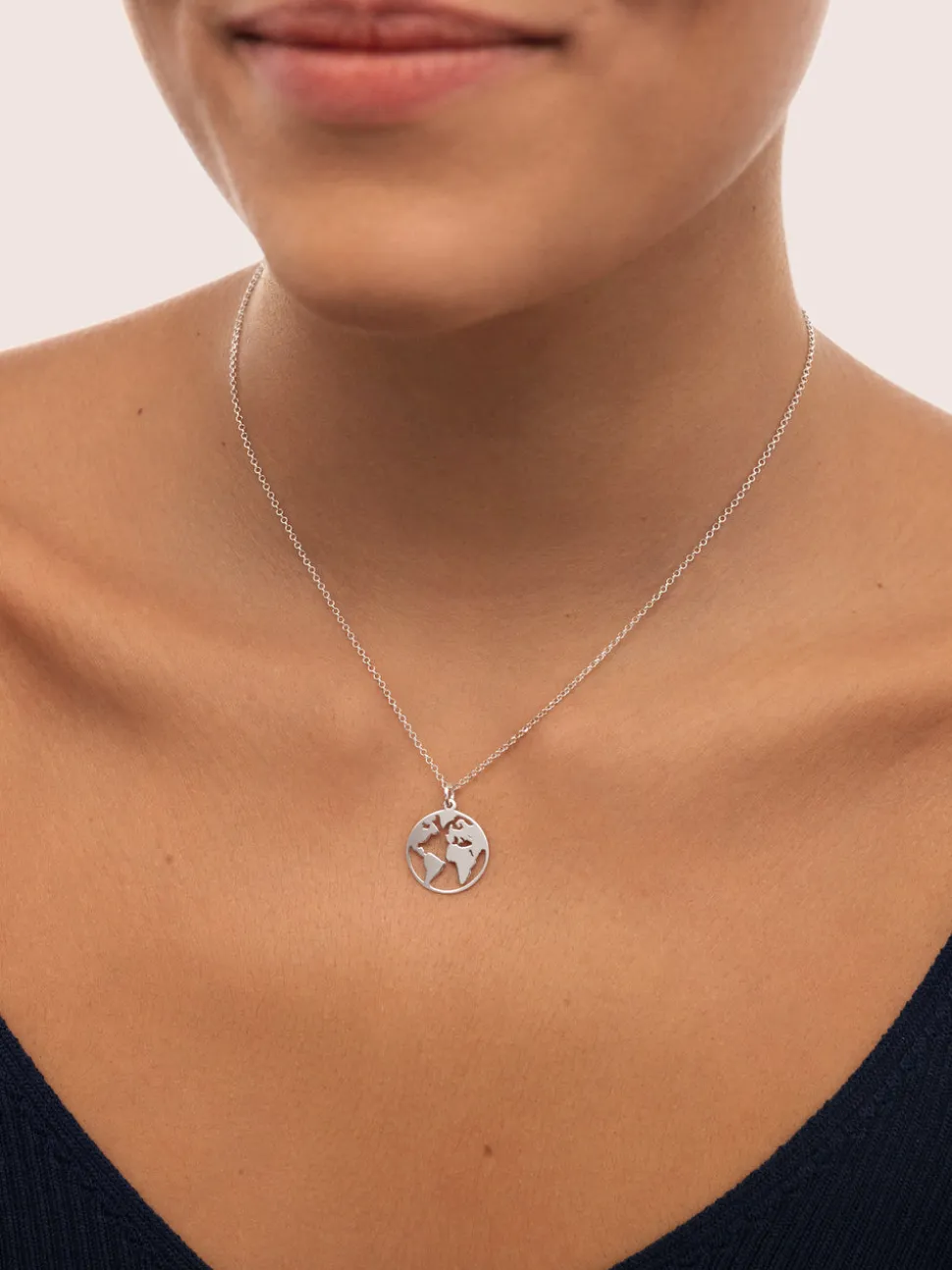 Collar Mundo Plata