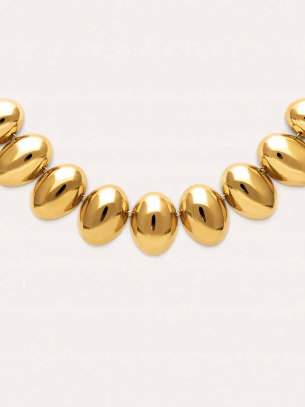 Collar Oceya Acero Baño Oro