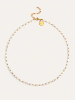 Collar Olympia Acero Baño Oro