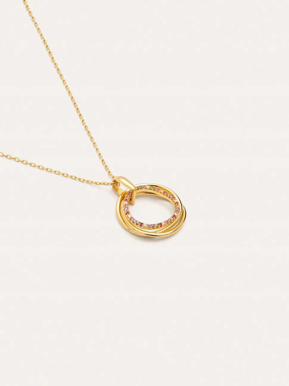 Collar Oria Colors Baño Oro