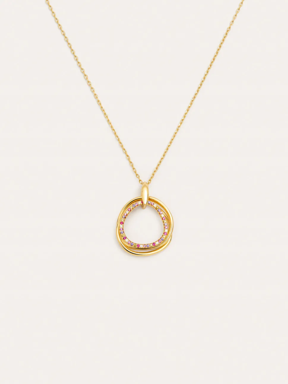 Collar Oria Colors Baño Oro