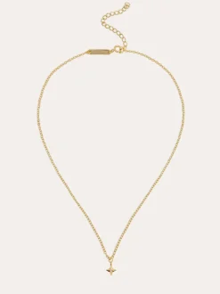 Collar Orion Star Plata Baño Oro