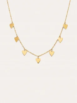 Collar Passion Acero Baño Oro