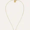 Collar Pebble Family Colors Baño Oro