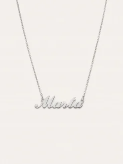 Collar Personalizado Carrie Plata