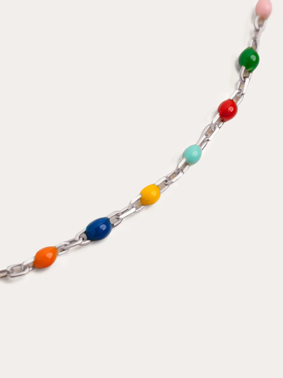 Collar Personalizado Colors Enamel Letter
