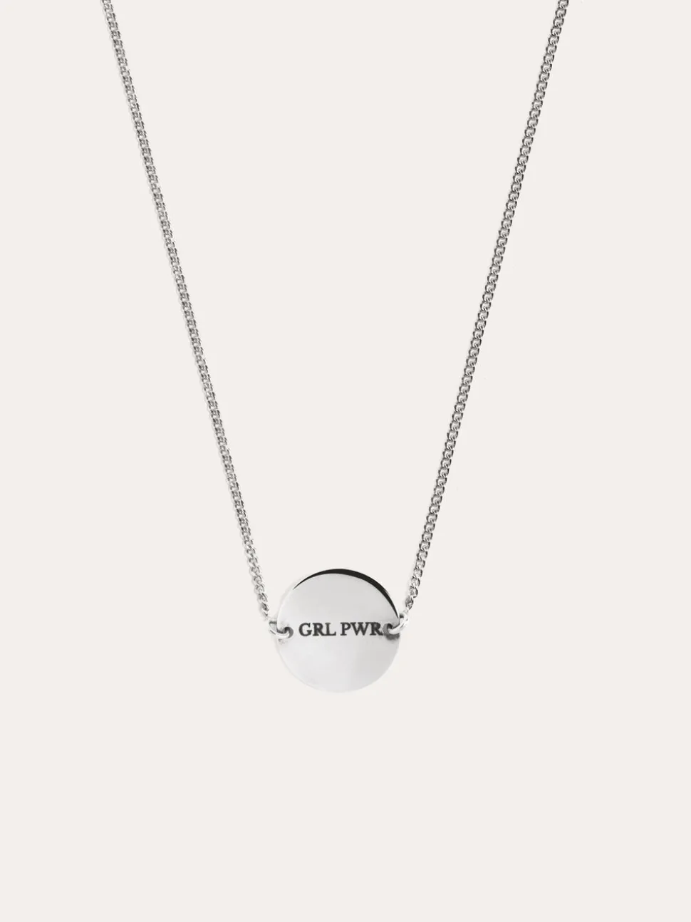 Collar Personalizado Moon Plata