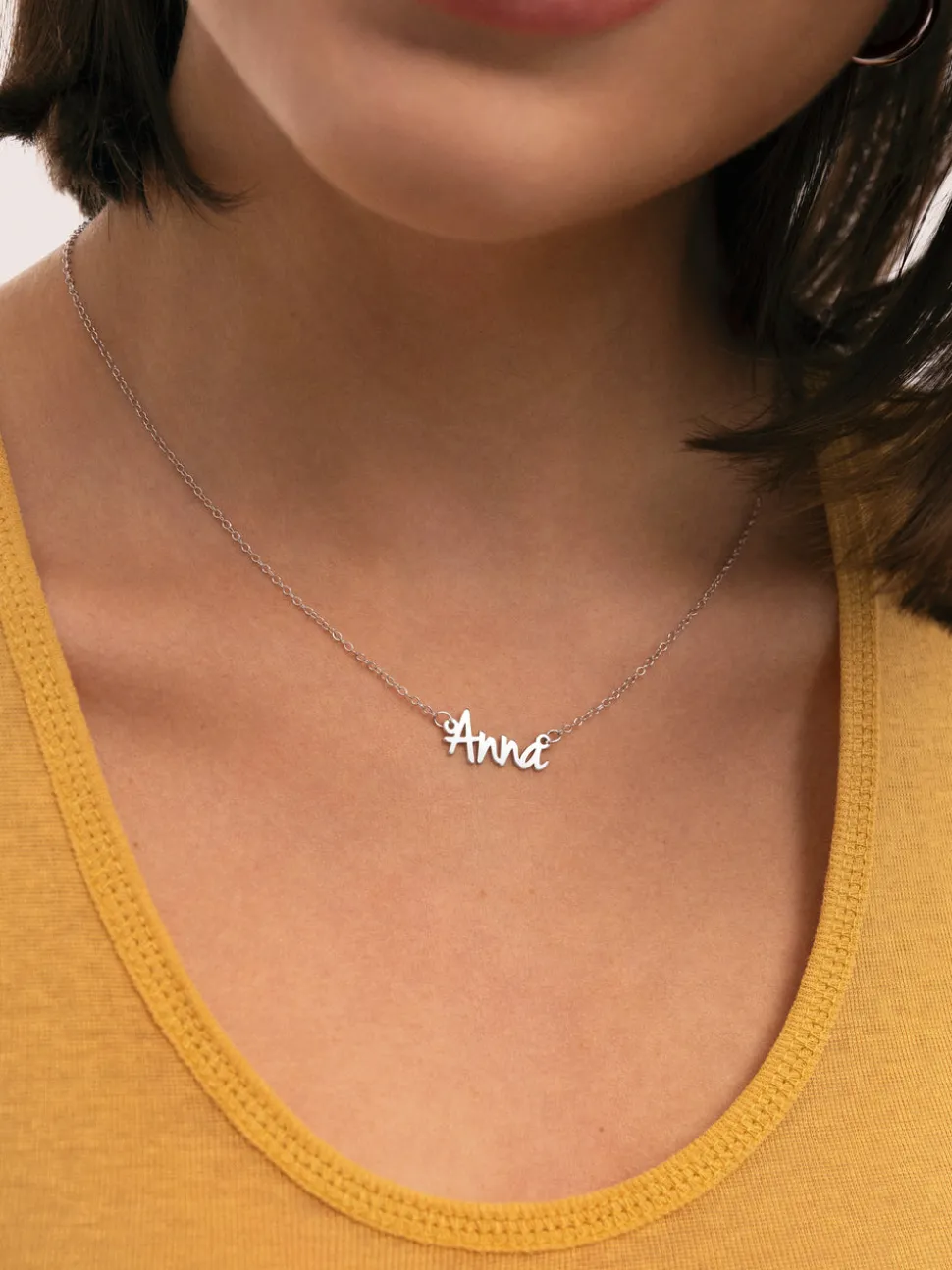 Collar Personalizado Sue Plata
