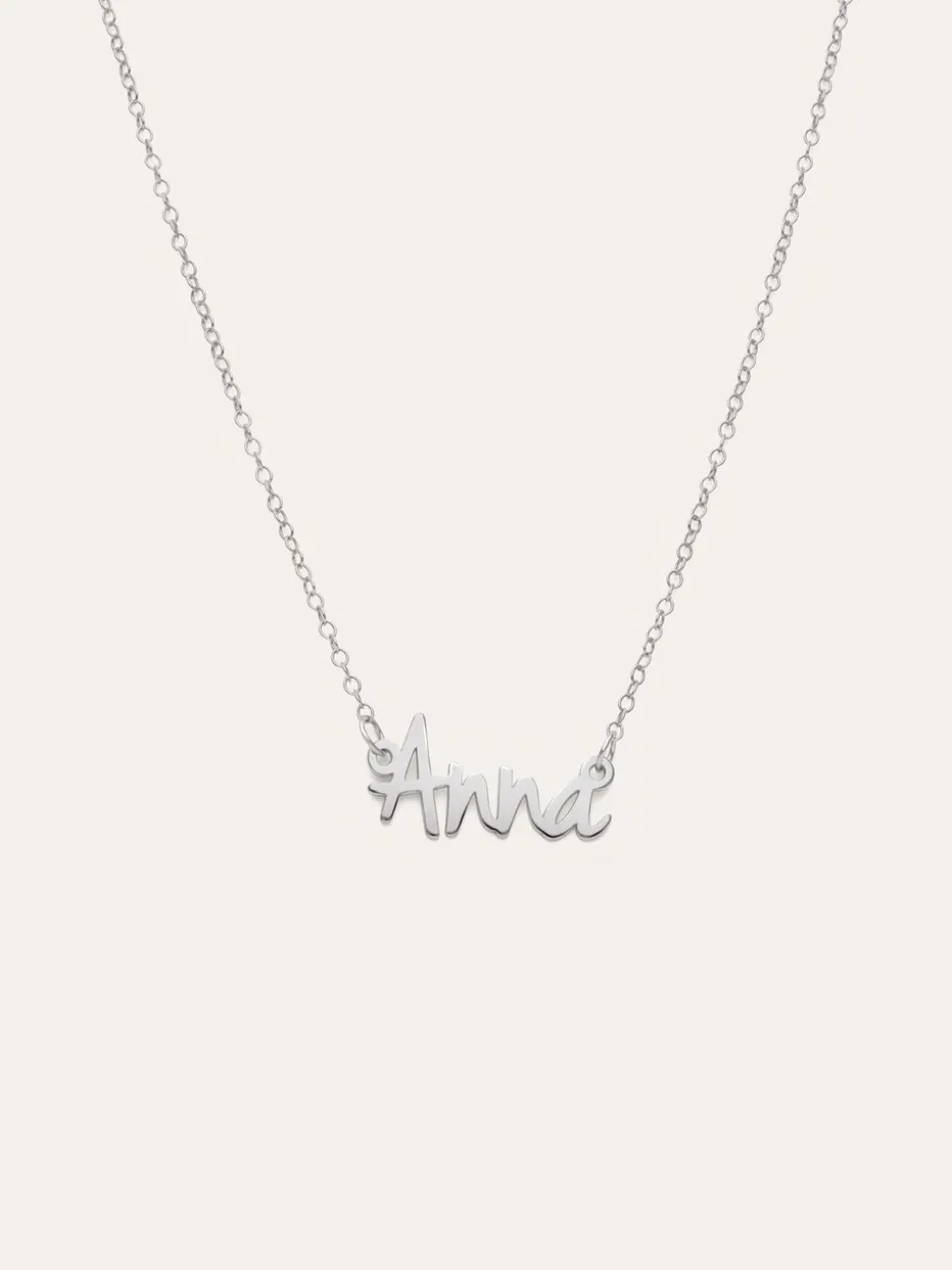 Collar Personalizado Sue Plata
