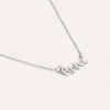 Collar Personalizado Sue Plata