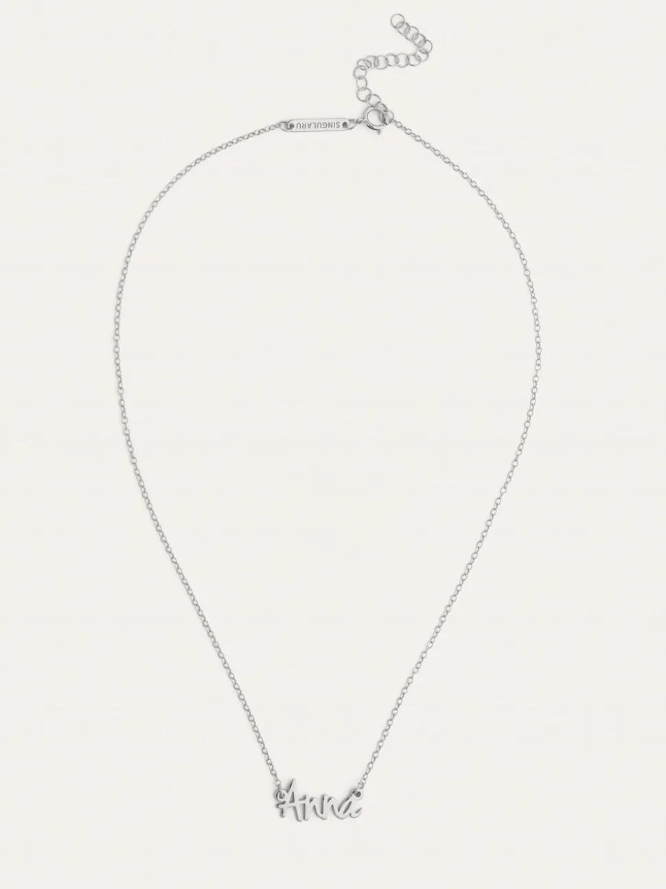 Collar Personalizado Sue Plata