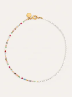 Collar Pompeya Altea Acero Baño Oro