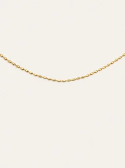 Collar Serpentine Acero Baño Oro