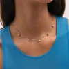 Collar Shamira Dots Acero