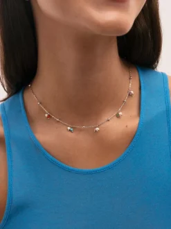 Collar Shamira Dots Acero