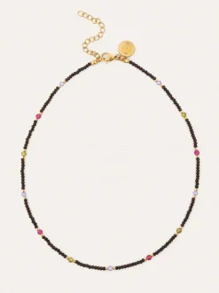 Collar Winter Glam Acero Baño Oro