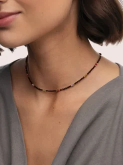 Collar Winter Glam Acero Baño Oro